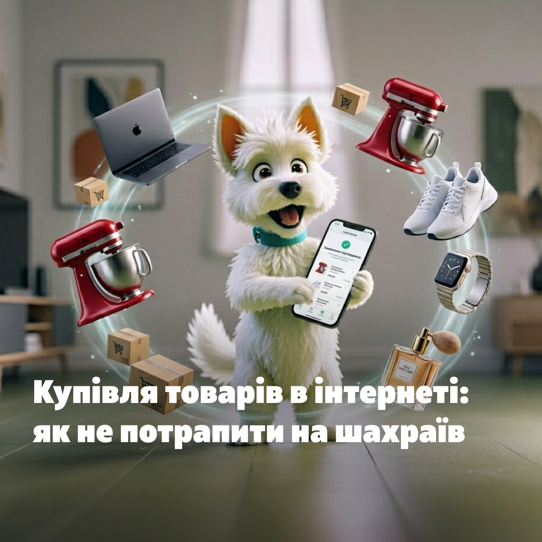 Купівля товарів в інтернеті: як не потрапити на шахраїв