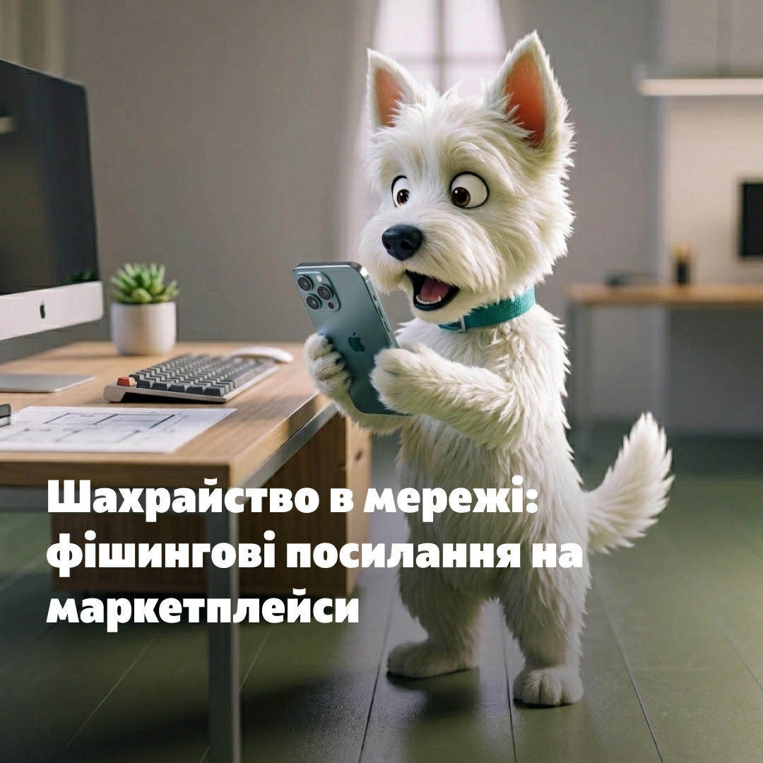 Шахрайство в мережі: фішингові посилання на маркетплейси