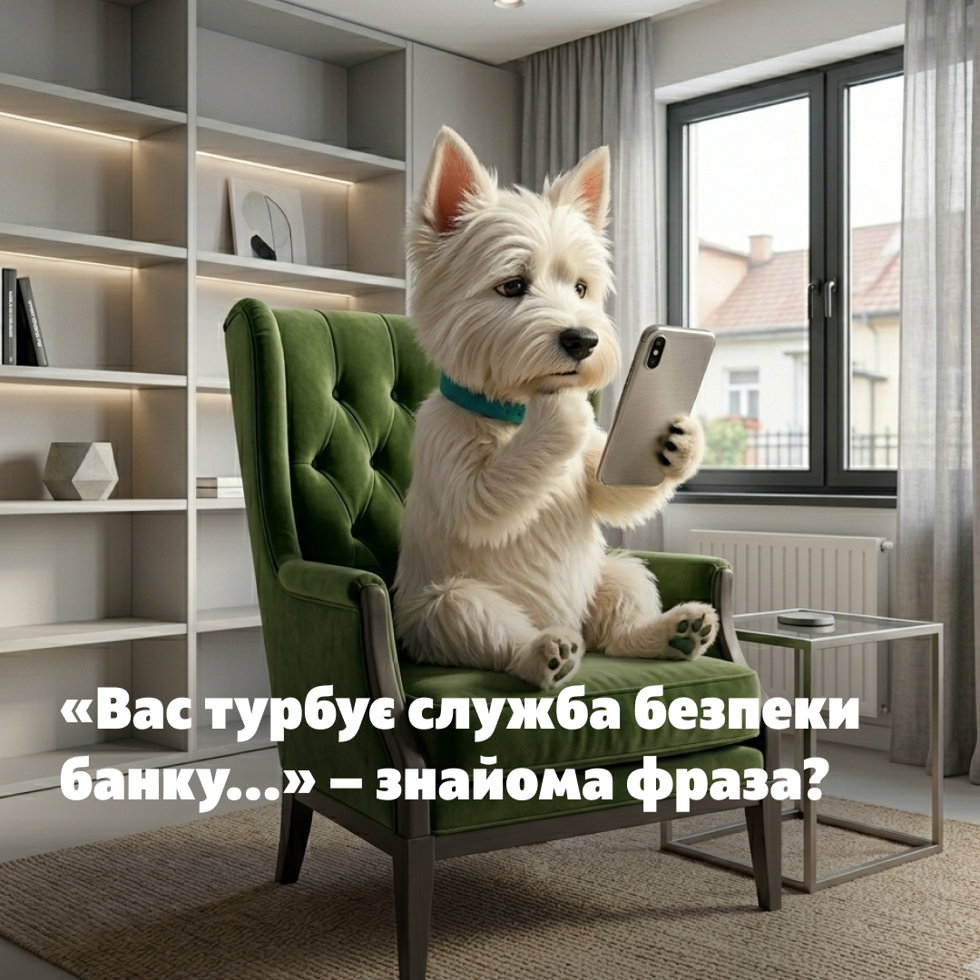 «Вас турбує служба безпеки банку…» — знайома фраза?
