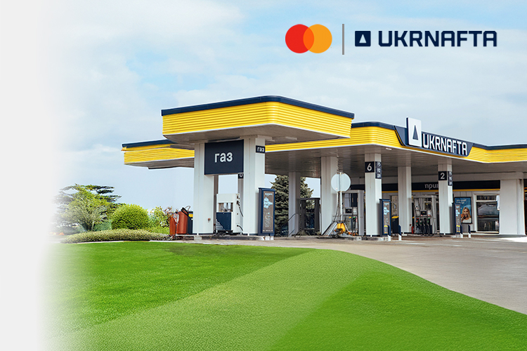 Миттєва знижка до 4 грн за літр на АЗК UKRNAFTA з карткою Mastercard від OTP Bank