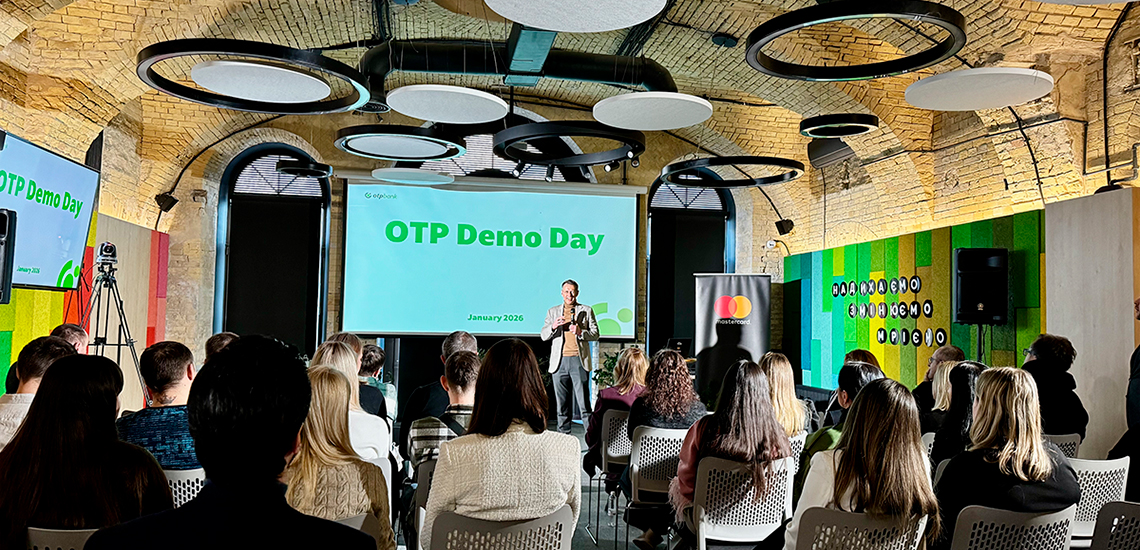 Перший OTP Demo Day в 2026 році: зустріч інновацій, покращення сервісів для клієнтів та акцент на благодійність 