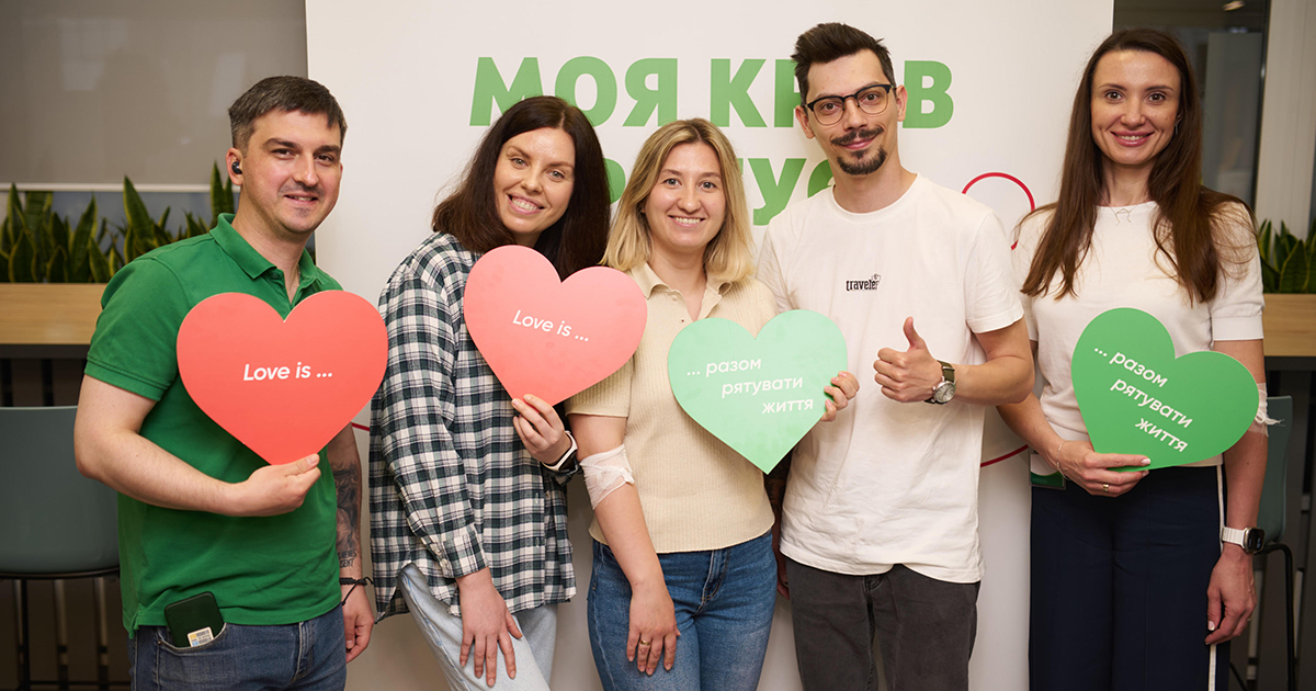ОТП БАНК провів корпоративну донацію крові у Всесвітній день донора