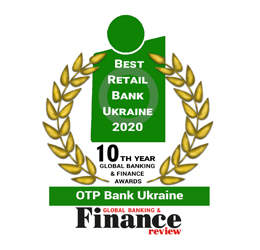 ОТП Банк отримав відзнаку в номінації Best Retail Bank Ukraine 2020