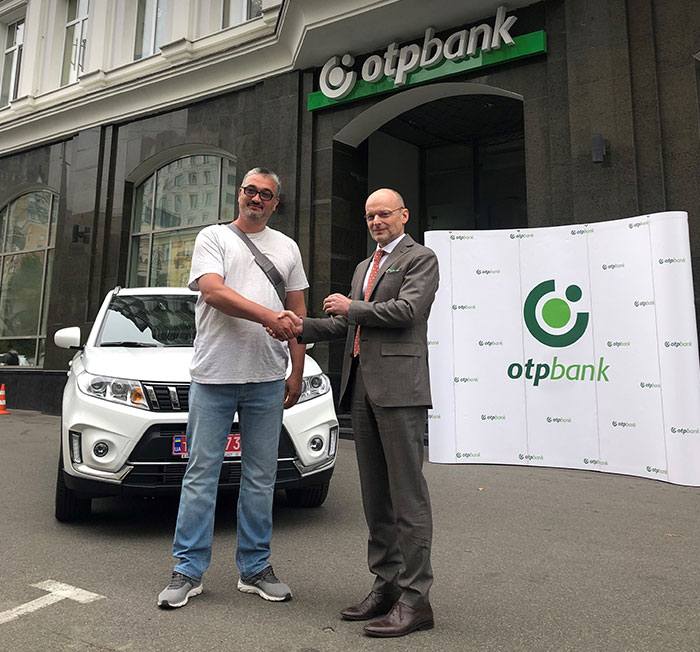 ОТП Банк вітає вже 3-го переможця акції «Автозабава 2.0»