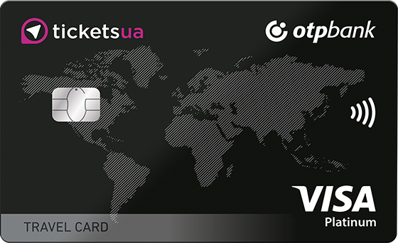 Платіжна картка OTP Tickets Travel Card Платіжна картка OTP Tickets Travel Card