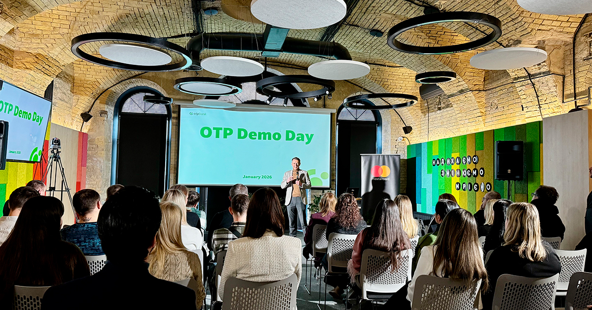 Перший OTP Demo Day в 2026 році: зустріч інновацій, покращення сервісів для клієнтів та акцент на благодійність 