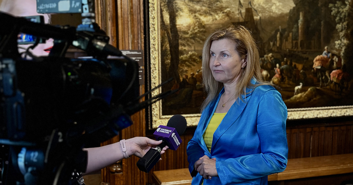 Відреставровану за підтримки ОТП Групи в Україні картину Яна Батиста вперше презентували у Музеї Ханенків