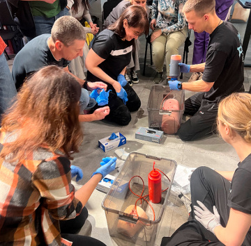 Зупинка критичних кровотеч: працівники ОТП БАНК пройшли тренінг