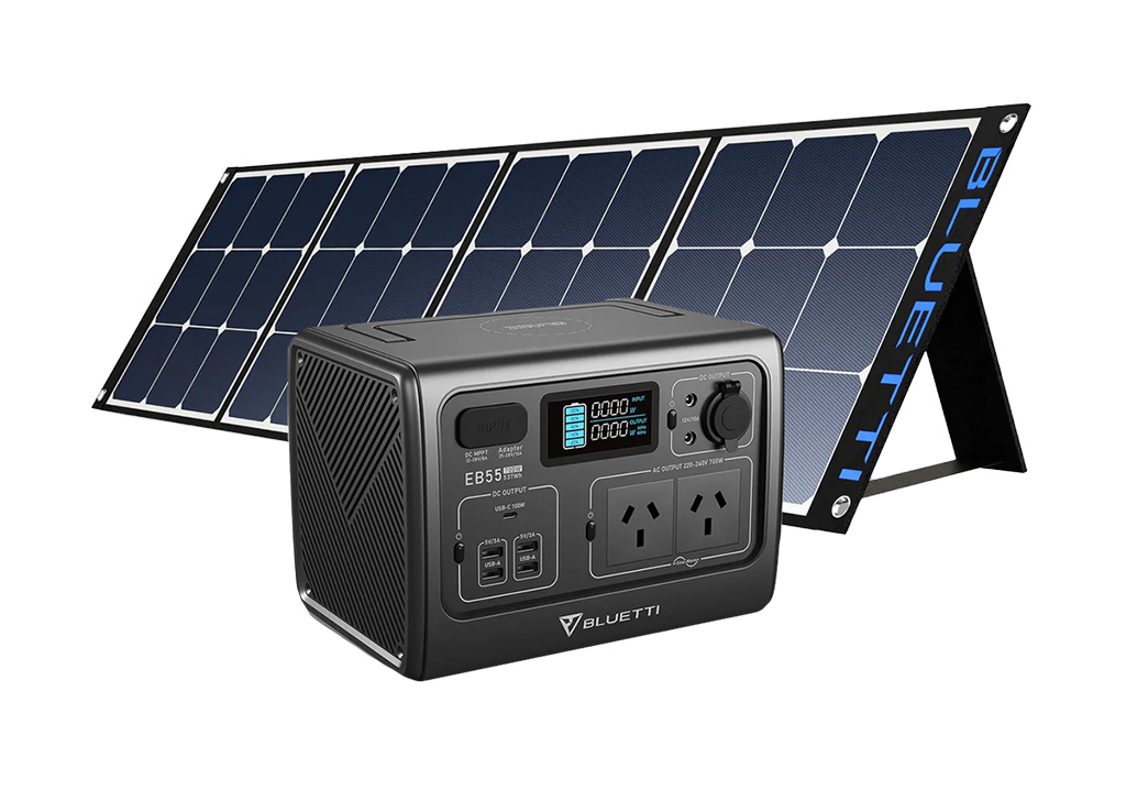 Bluetti (EB55 + SP120W) Bluetti (EB55 + SP120W)